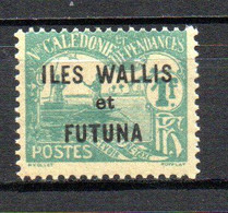 Col24  Colonies Wallis Et Futuna Taxe  N°  8 Neuf X MH Cote 5,00€ - Timbres-taxe