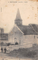 CPA 41 BEAUVILLIERS EGLISE - Andere & Zonder Classificatie