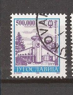 1993  FRMYU  2619 JUGOSLAVIJA JUGOSLAWIEN   VRNJACKA BANJA TERME  USED - Oblitérés