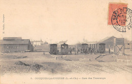 CPA 41 OUCQUES LA JOYEUSE GARE DES TRMAWAYS - Other & Unclassified