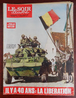 Soir Illustré N° 2723 Il Y A 40 Ans , La Libération ( Rongy ) - 2 Pages Pub Franquin - Annie Girardot - General Issues