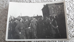 Foto Arlarm Flieger Beschrieben Soldaten Soldat Uniform Militär 1 WK Kaiserreich - 1914-18