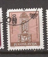1993  FRMYU  2627 JUGOSLAVIJA JUGOSLAWIEN   POSTDIENST  BRUNEN  BELGRAD USED - Used Stamps
