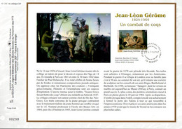 DOCUMENT FDC 2004 PEINTURE DE JEAN-LEON GEROME - 2000-2009