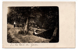 Brignais - Sur Les Bords Du Garon  - Carte Photo  - RARE -  CPA °rn - Brignais