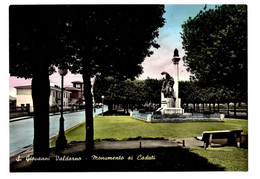 Delcampe - 16325 " S.GIOVANNI VALDARNO-MONUMENTO AI CADUTI "-VERA FOTO-CART.POST. SPED.1959 - Arezzo
