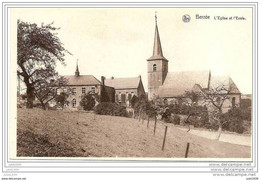 BERZEE ..-- WALCOURT ..-- L' Eglise Et L' Ecole . - Walcourt