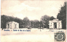 CPA - Carte Postale -Belgique-Bruxelles Entrée Du Bois De La Cambre Début 1900 VM47784 - Forêts, Parcs, Jardins