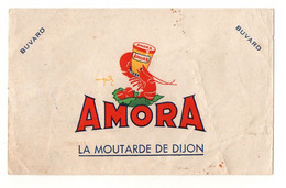 Buvard Amora La Moutarde De Dijon - Format : 20x12.5 Cm - Senf