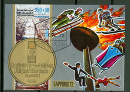 Äquatorialguinea Block 4 O Olympia Sapporo 1972 - Winter 1972: Sapporo