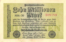 Germany:10 Millionen Mark 1923 - 10 Mio. Mark