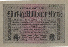 Germany:50 Millionen Mark 1923 - 50 Mio. Mark