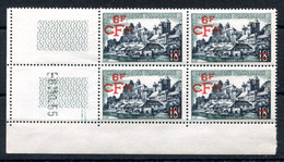 RC 22776 REUNION CFA N° 325 UZERCHE COIN DATÉ DU 6.10.55 NEUF ** MNH - Unused Stamps