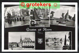 HOORN Groeten Uit 5-luik 1964 - Hoorn