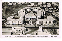 CASABLANCA - Maroc- Les Beaux Immeubles Du Quartier De Bourgogne -cpsm - Casablanca