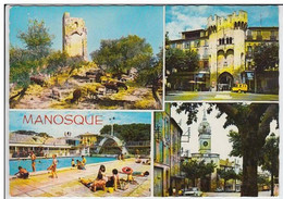 REF19.219  ALPES DE HAUTE PROVENCE. MANOSQUE. PORTE SUNERIE .PISCINE . PORTE SOUBEYRAN. - Manosque