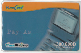 Vietnam VinaCard Recharge Card , Exp.31.12.2004 - Vietnam