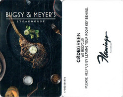 Flamingo Bugsy & Meyer's-3259 - Hotelkarte, Hotel Key Card, Roomkey - Cartes D'hotel