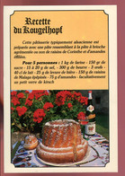 CPM Neuve Recette De Cuisine " Le Kougelhopf " - Recettes (cuisine)