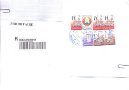 2022. Belarus, The Letter Sent By Registered Prioritaire Post To Moldova - Belarus