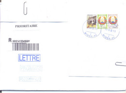 2022. Belarus, The Letter Sent By Registered Prioritaire Post To Moldova - Belarus