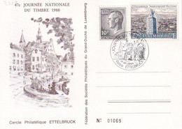 Ettelbrück Journée Du Timbre (7.729) - Storia Postale