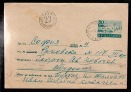PS 065/1955 - 20 St., Standart, Dam Studena,Postmann 23,  Post. Stationary - Bulgaria - Sobres