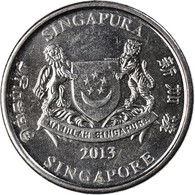Monnaie, Singapour, 20 Cents, 2013 - Singapour