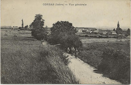 CORBAS - RHONE - VUE GENERALE - ANNEE 1914 - Otros & Sin Clasificación