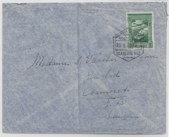 MOZAMBIQUE 1939 AIRMAIL Cover From VILA DE JOAO BELO To CORMORET Switzerland Sc#C6 YT#PA6 Mf#CA6 Mi#320 SG#374 - Mozambique