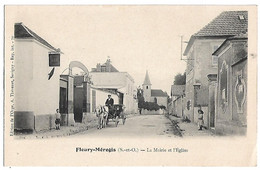 FLEURY MEROGIS - La Mairie Et L'Eglise - Fleury Merogis