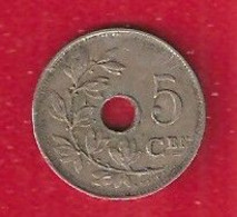 BELGIQUE - 5 CENTIMES - ALBERT I - 1925 - 5 Cents