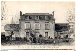 79 ( Deux Sevres ) - MAZIERES En GATINE - L'Ecole Des Garçons - Mazieres En Gatine