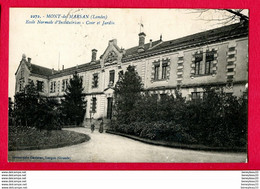 CPA (Réf : D 990) MONT-DE-MARSAN (40 LANDES) École Normale D'Institutrices Cour Et Jardin (animée) - Mont De Marsan