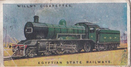 Railway Engines 1924 -  34 Egyptian State State  Railways   - Wills Cigarette Card - Trains - Wills