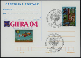 Cartolina Postale 2004 Gifra '04 € 0,45 - Interi Postali