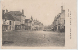 (02) VIC-SUR-AISNE . La Place De La Mairie (+ Tabac-buvette-téléphone) - Vic Sur Aisne