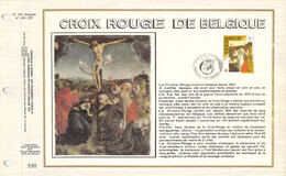 CEF 1989 - FDC 1er Jour - Croix Rouge Lot De Deux CEF N°406 Et 407 - 1981-1990