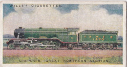 Railway Engines 1924 -   15 L&NE  Railway  - Wills Cigarette Card - Trains - Wills