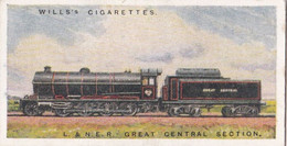 Railway Engines 1924 -   13 L&NE  Railway  - Wills Cigarette Card - Trains - Wills