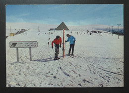 CPSM - MONT LOZERE (48) - L'arrivée Des Pistes, La Chapelle, Le Mont Finiels (1699 M) - Le Pont De Montvert