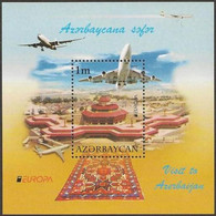AZERBAYAN AZERBAIJAN AZERBAÏDJAN ASERBAIDSCHAN 2012 EUROPA CEPT VISIT... S/S Souvenir Sheet MNH ** - 2012