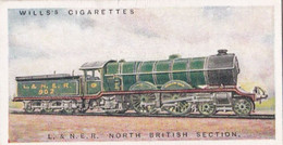 Railway Engines 1924 -   16 L&NE Railway  - Wills Cigarette Card - Trains - Wills