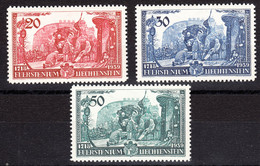 Liechtenstein 1939, Mint Mounted, Sc# , SG ,Yt 155-157 - Nuevos