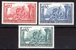 Liechtenstein 1939, Mint Mounted, Sc# , SG ,Yt 155-157 - Nuovi