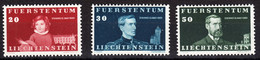 Liechtenstein 1940, Mint Mounted, Sc# , SG ,Yt 161-163 - Unused Stamps