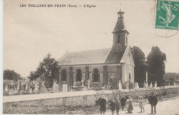 (27) LES THILLIERS -EN-VEXIN  (468 H) L'Eglise (et Son Cimetière) - Sonstige & Ohne Zuordnung