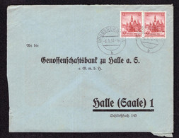 DR  Brief - 6.9.38 Von GROSSKORBETHA Nach Halle Mit Mi. 667 (Breslau) - Covers & Documents
