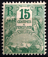 GUADELOUPE                        TAXE 17                           NEUF* - Timbres-taxe