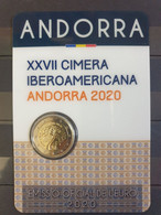 Coincard 2e Commémorative Andorre 2020 Sommet Ibéro Américain - Andorre